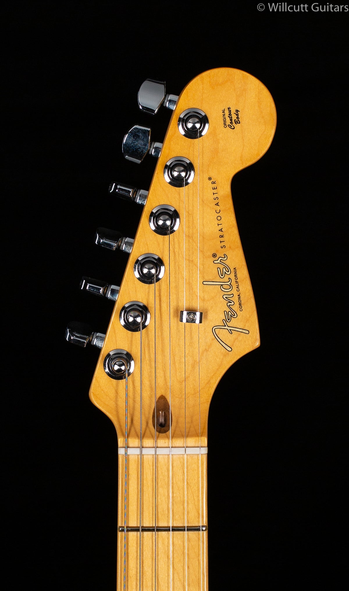 Fender American Professional II Stratocaster® HSS, Maple Fingerboard, Mystic Surf Green