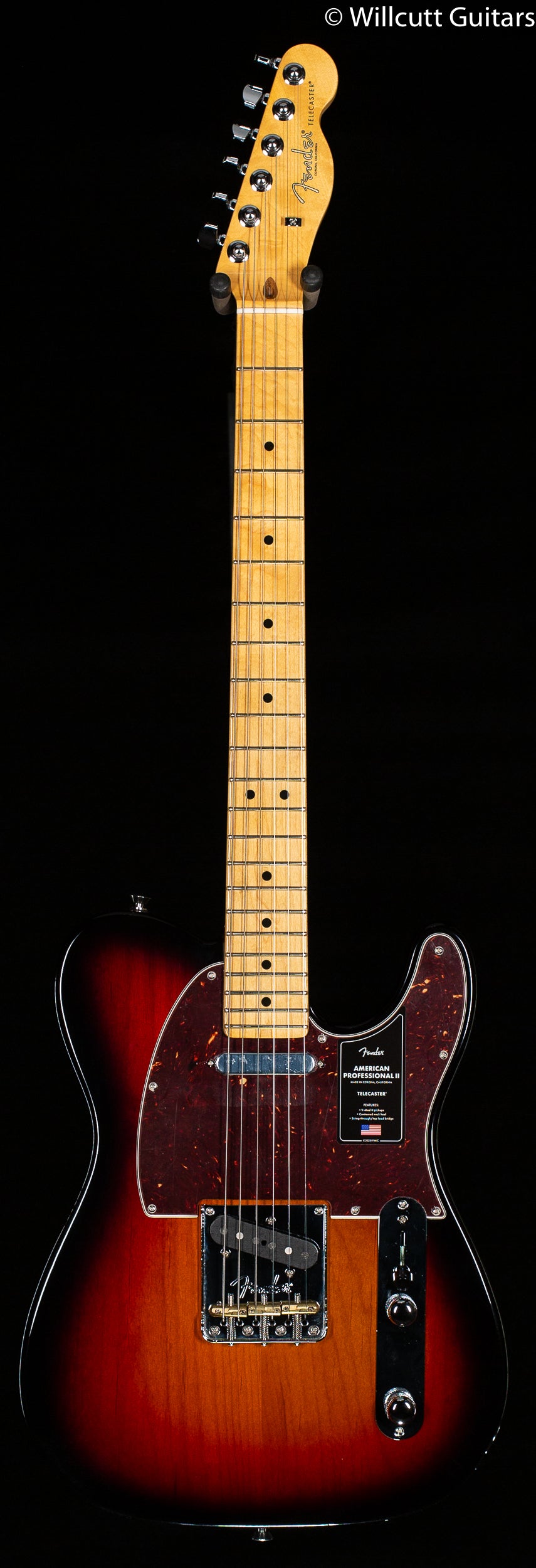 Fender American Professional II Telecaster 3-Color Sunburst DEMO