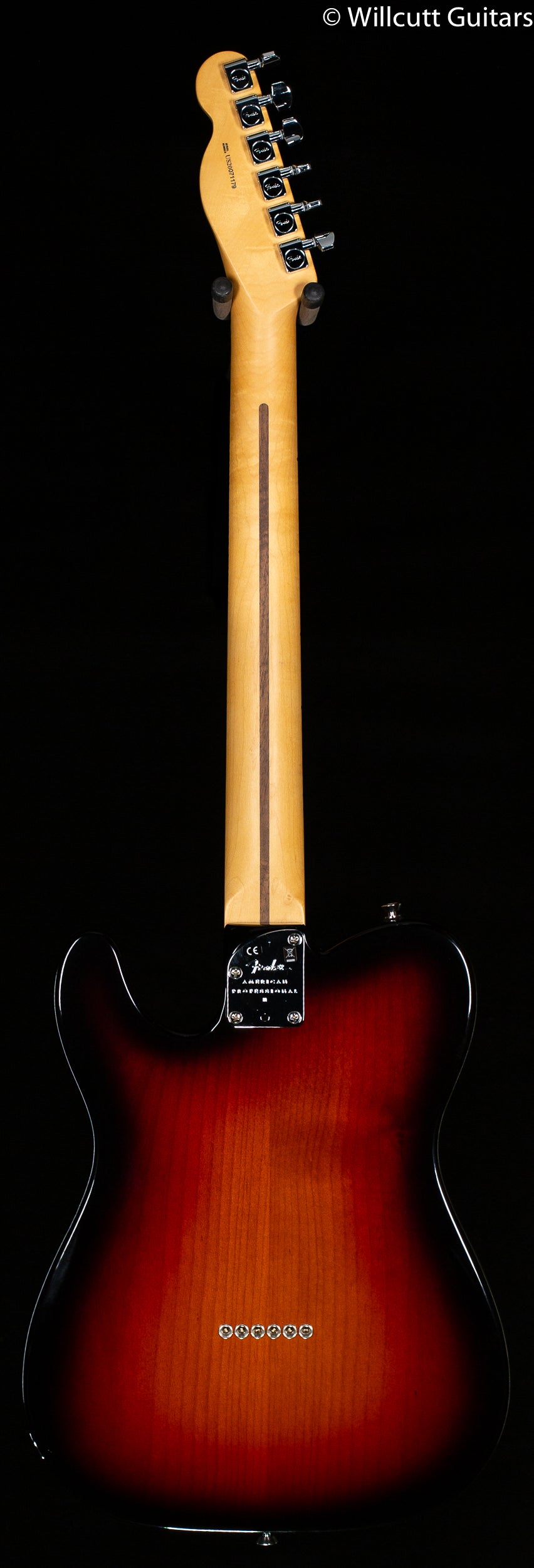 Fender American Professional II Telecaster 3-Color Sunburst DEMO