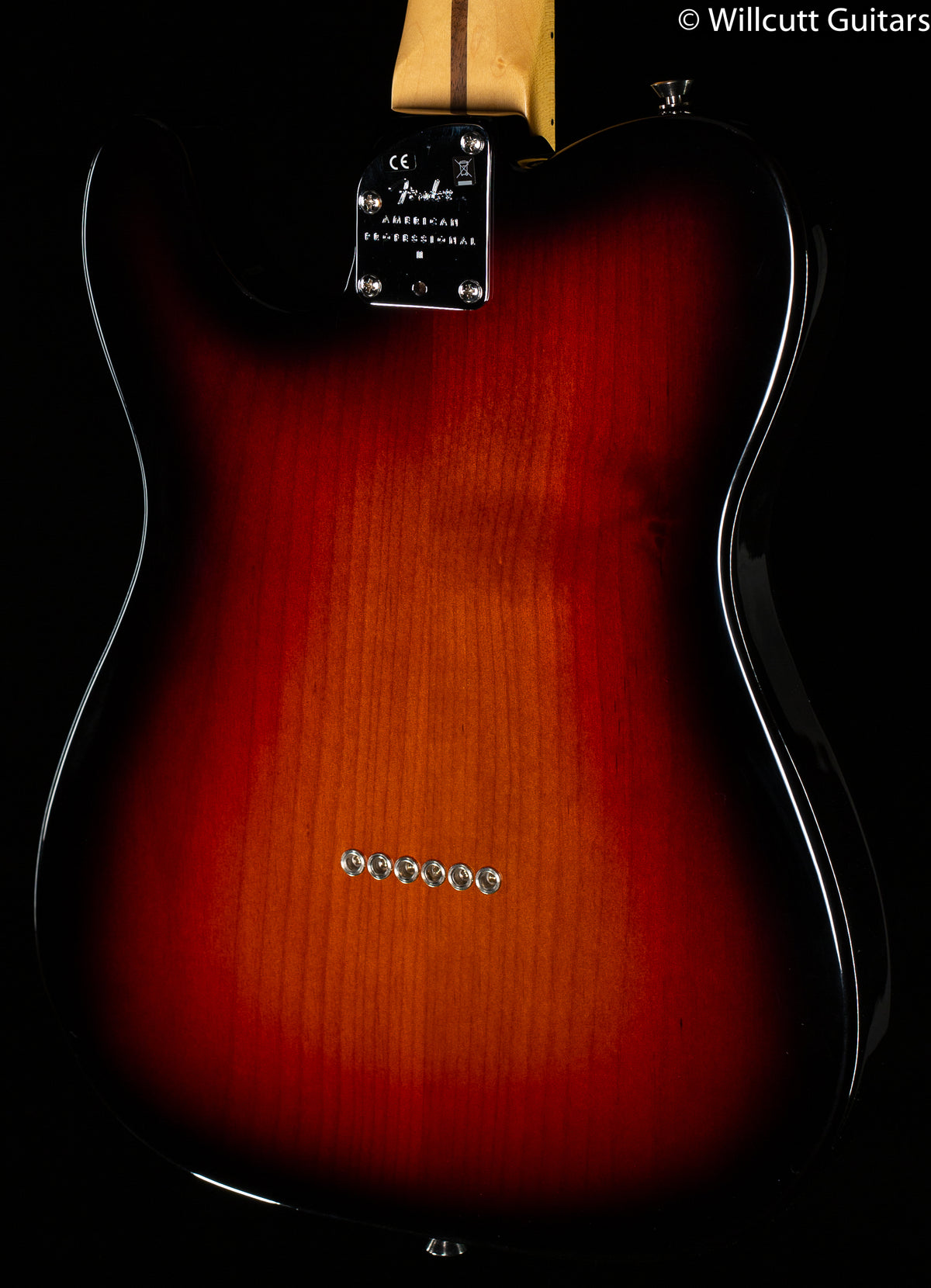 Fender American Professional II Telecaster 3-Color Sunburst DEMO