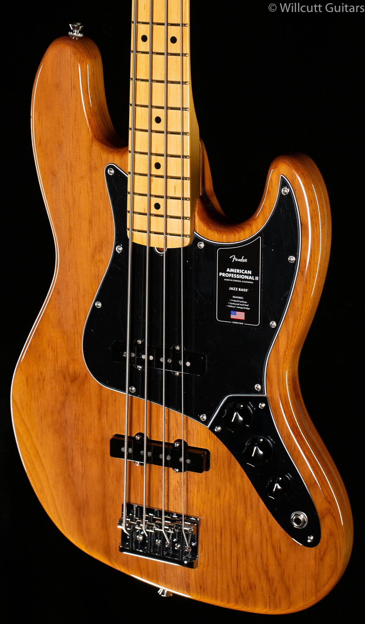 Fender American Professional II Jazz Bass Roasted Pine Maple Fingerboard