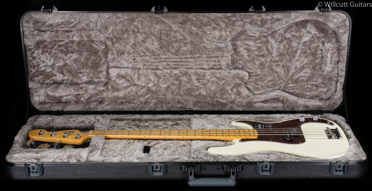 Fender American Professional II Precision Bass Olympic White Maple Fingerboard