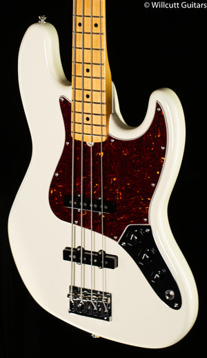 Fender American Professional II Jazz Bass Olympic White Maple Fingerboard DEMO