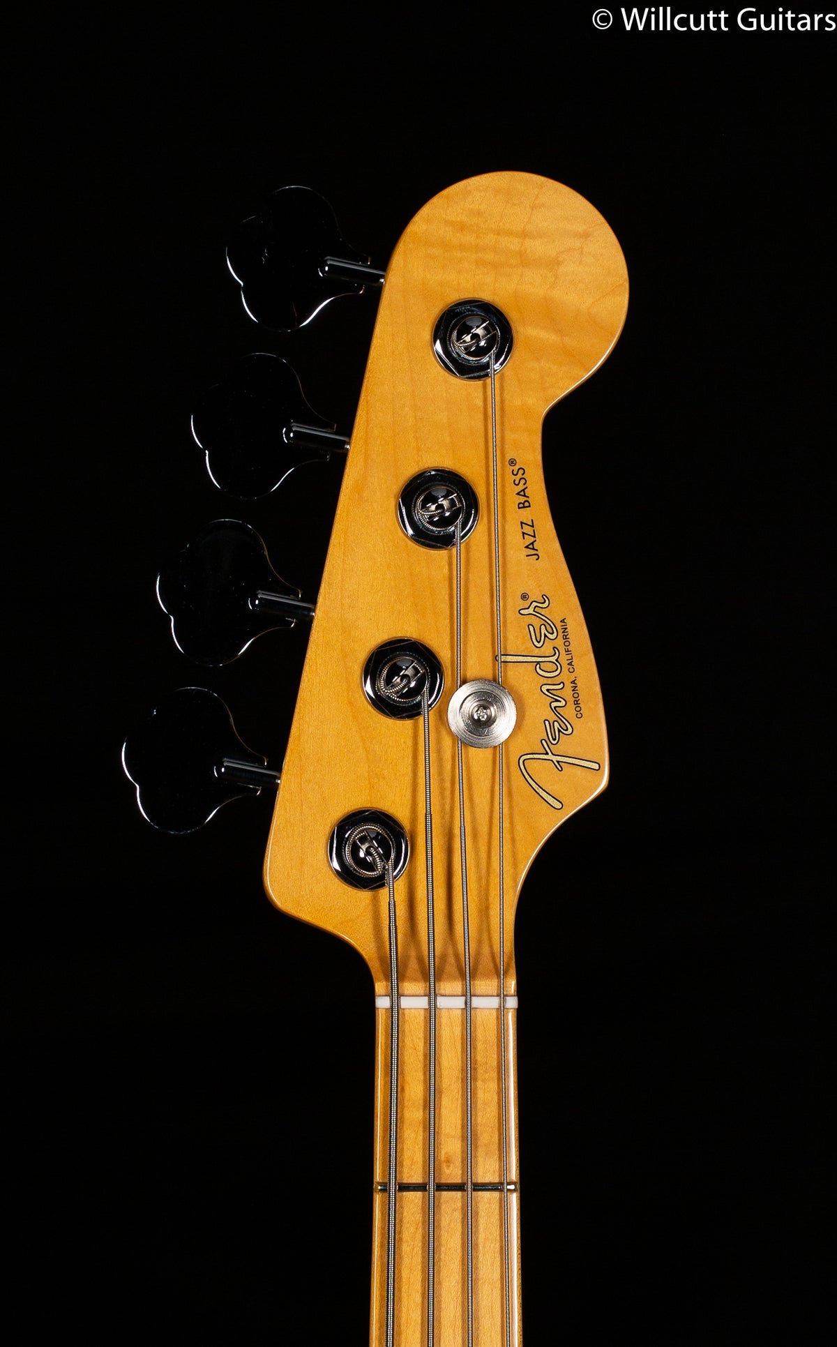 Fender American Professional II Jazz Bass Olympic White Maple Fingerboard DEMO