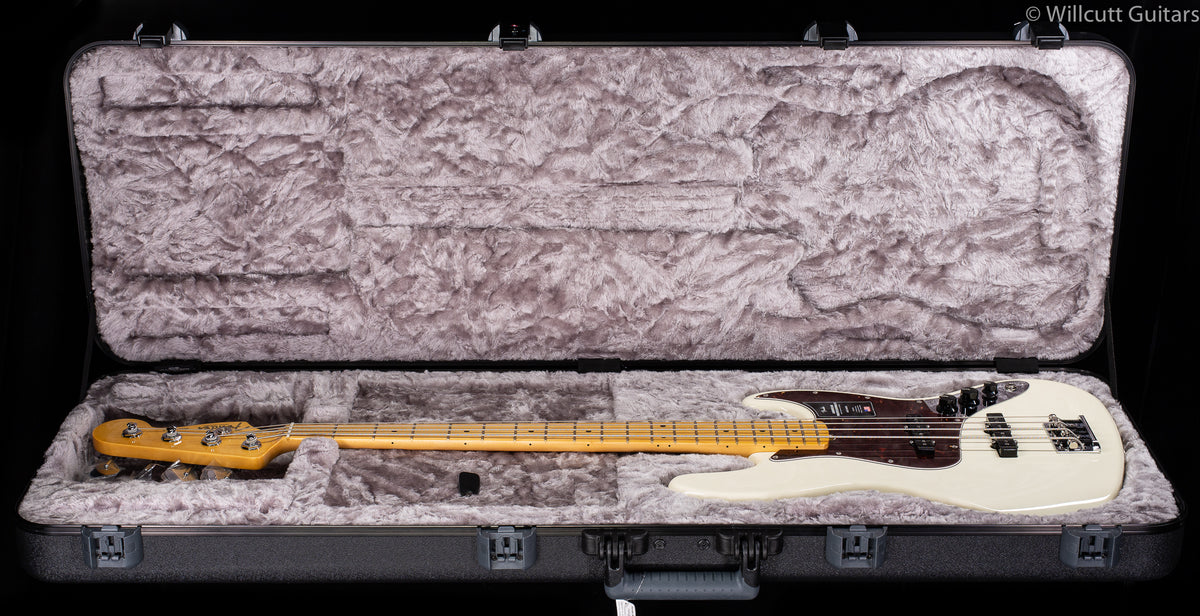 Fender American Professional II Jazz Bass Olympic White Maple Fingerboard