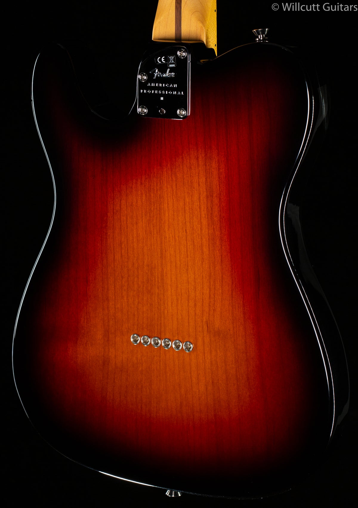 Fender American Professional II Telecaster 3-Color Sunburst Maple Fingerboard (094)