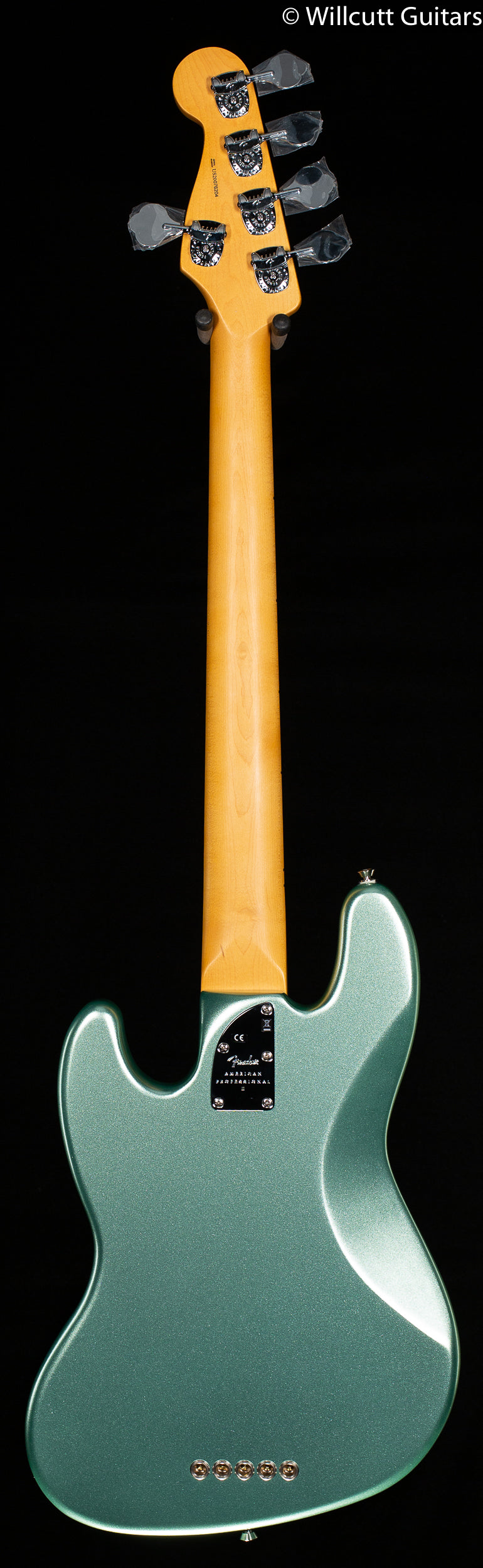 Fender American Professional II Jazz Bass V Mystic Surf Green Maple Fingerboard