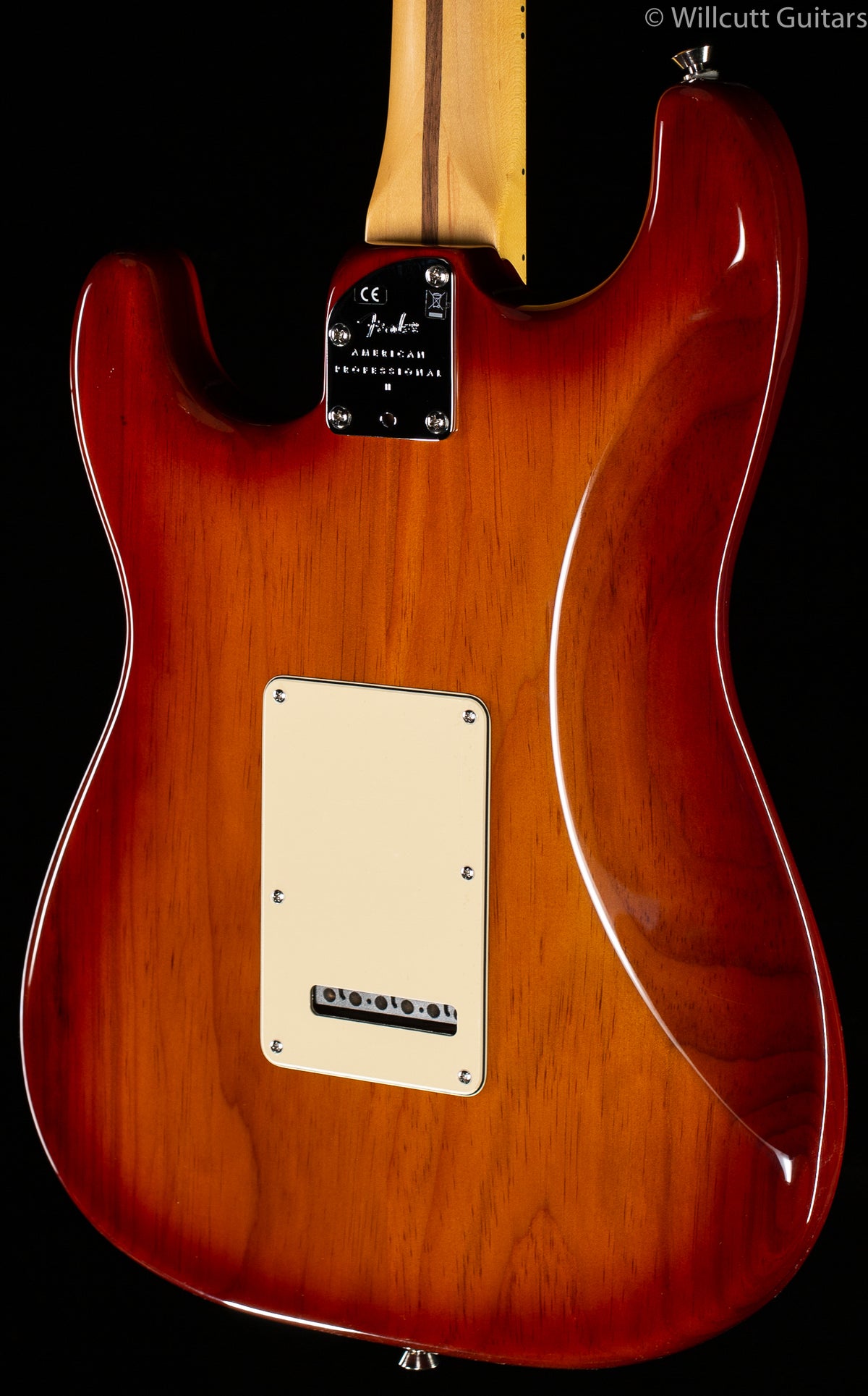 Fender American Professional II Stratocaster® HSS, Maple Fingerboard, Sienna Sunburst