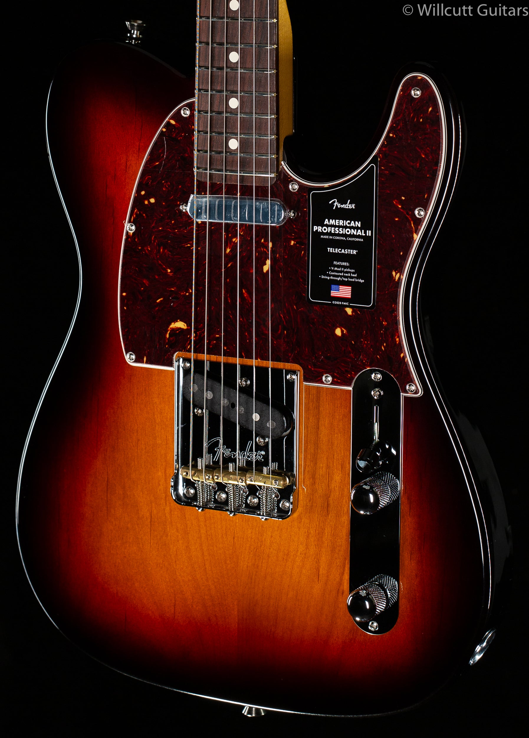 く日はお得♪ Fender Sunburst 3-Color Telecaster II Professional American ギター