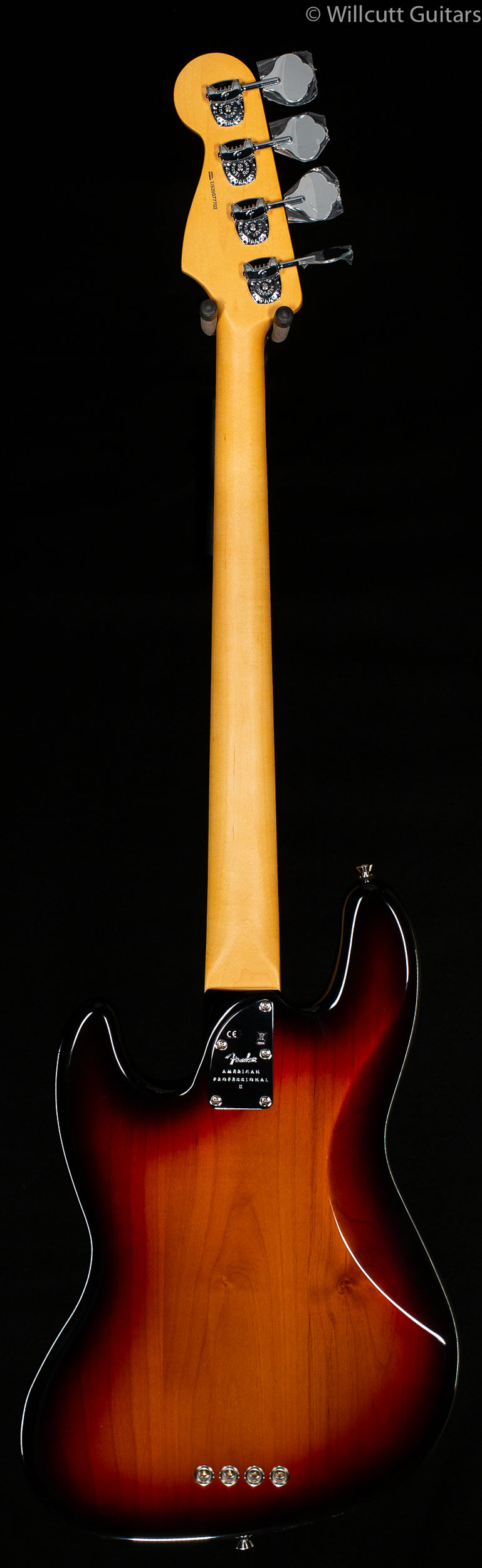 Fender American Professional II Jazz Bass 3-Color Sunburst Rosewood Fingerboard (702)