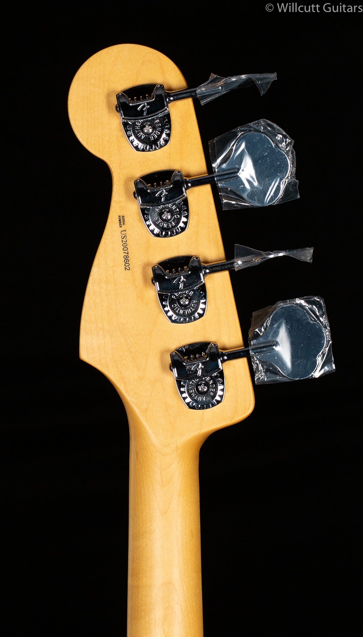 Fender American Professional II Jazz Bass Miami Blue Rosewood Bass Guitar (602)