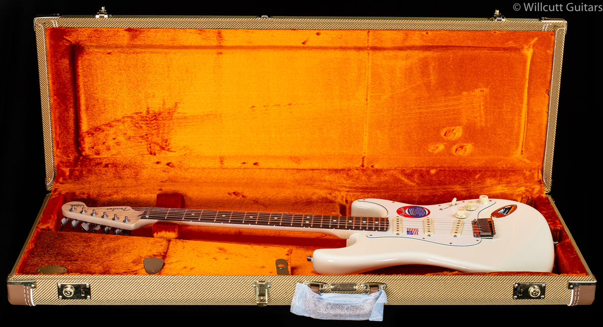 Fender Artist Series Jeff Beck Stratocaster Olympic White Rosewood