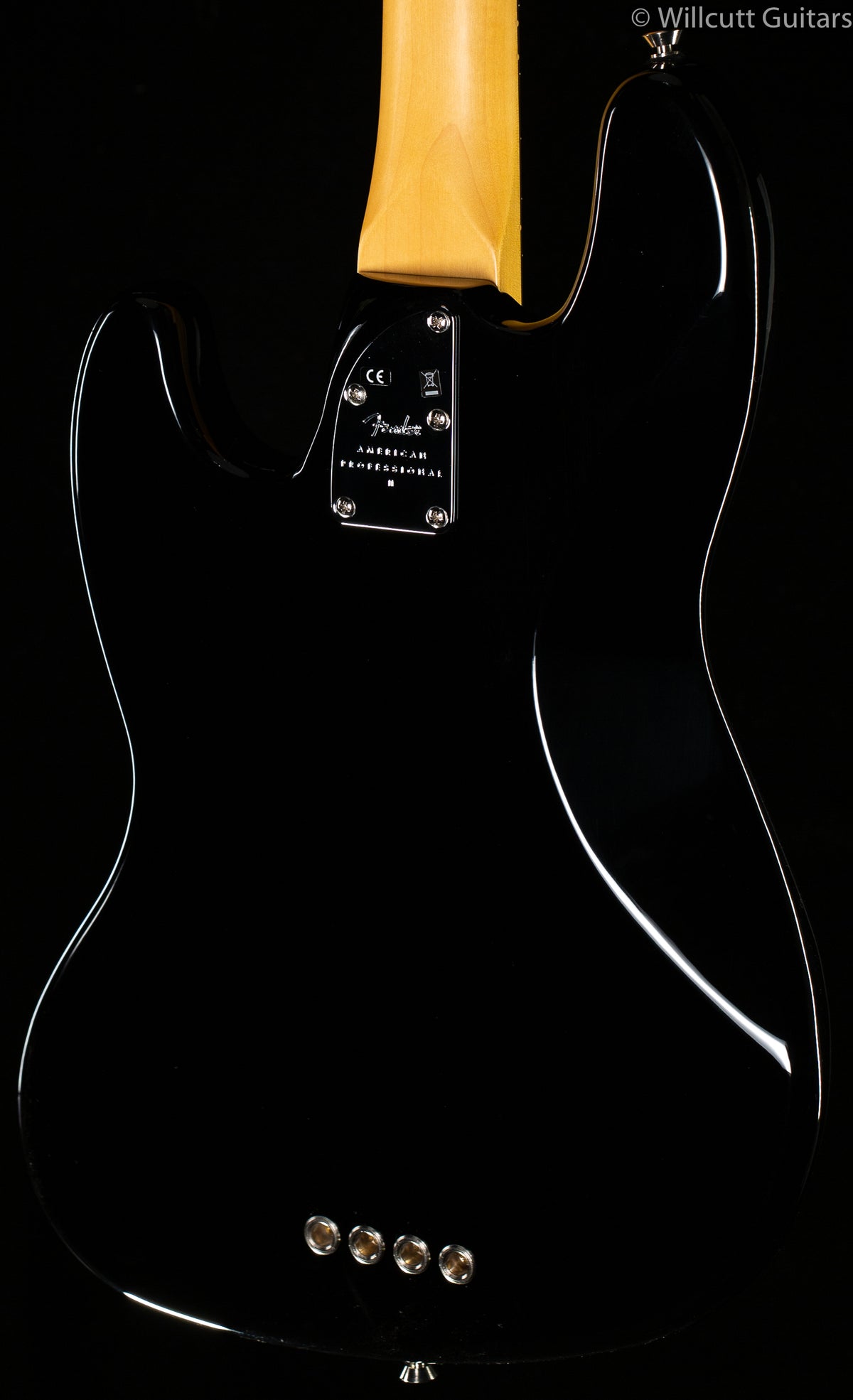 Fender American Professional II Jazz Bass Black Rosewood Fingerboard Bass Guitar