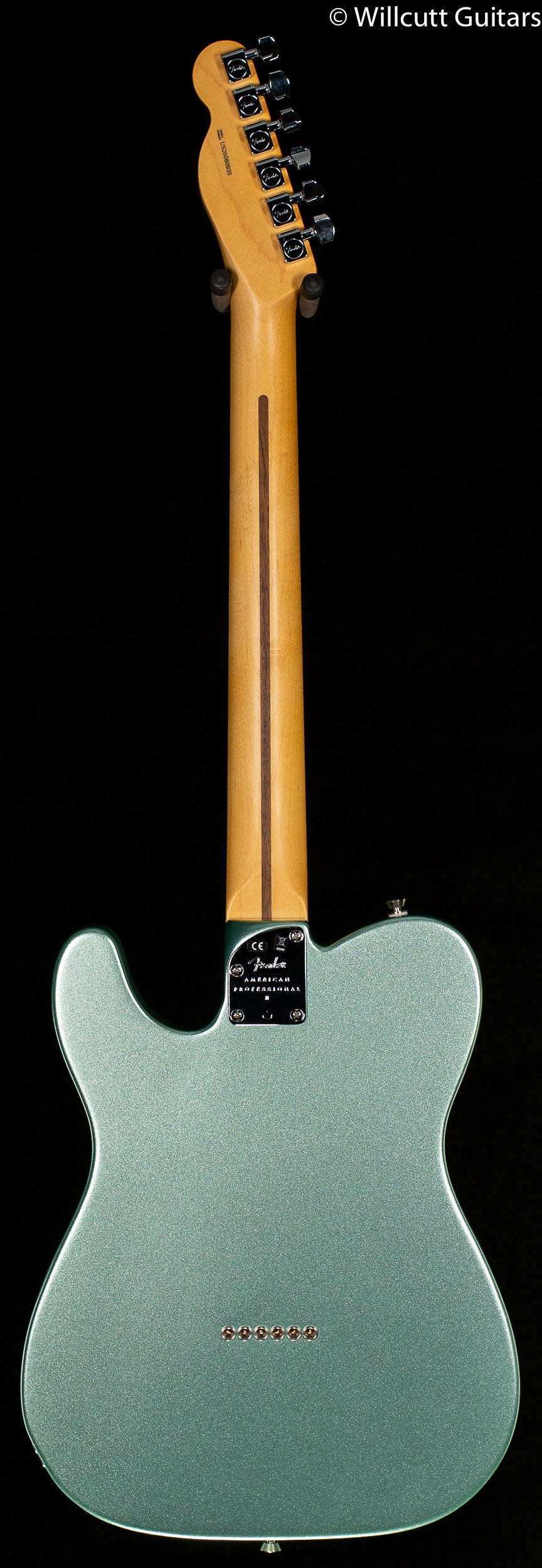 Fender American Professional II Telecaster Mystic Surf Green Rosewood Fingerboard