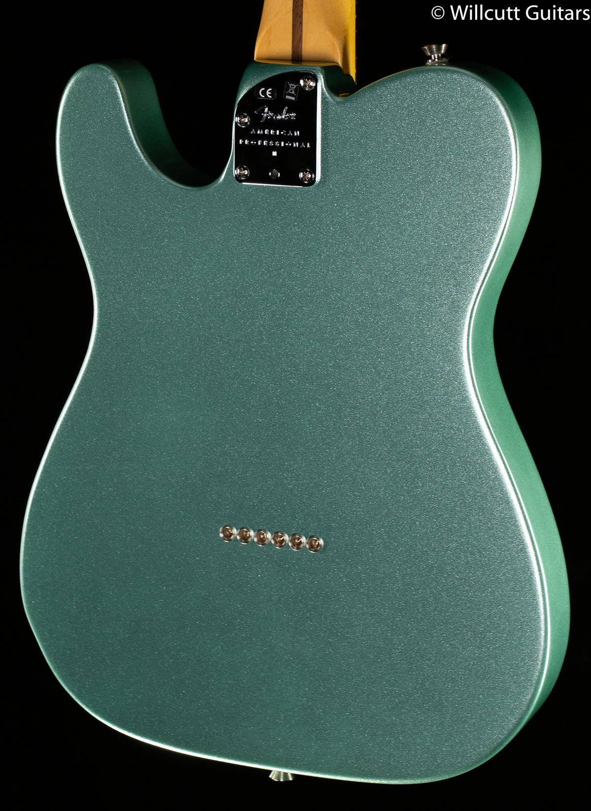 Fender American Professional II Telecaster Mystic Surf Green Rosewood Fingerboard