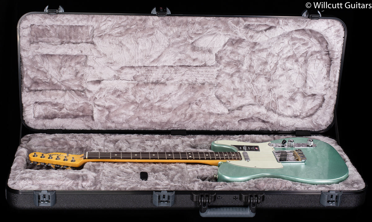 Fender American Professional II Telecaster Mystic Surf Green Rosewood Fingerboard