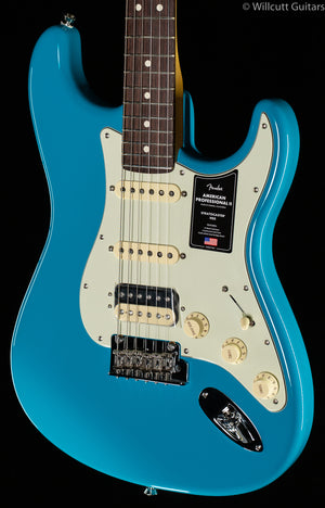 Fender American Professional II Stratocaster HSS Miami Blue Rosewood Fingerboard