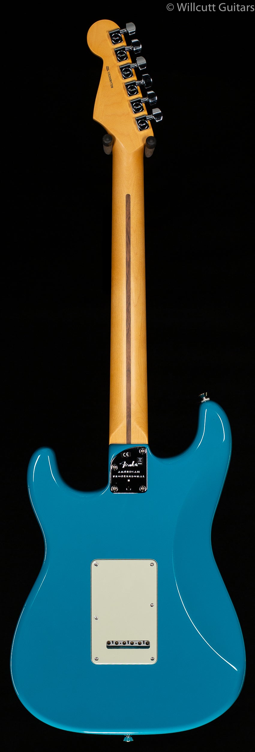 Fender American Professional II Stratocaster Miami Blue Rosewood Fingerboard (728)