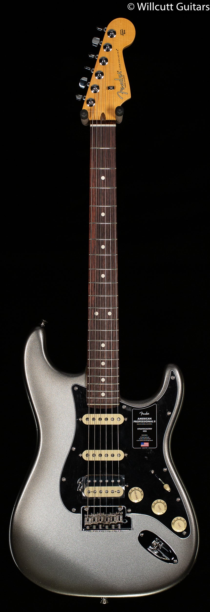 Fender American Professional II Stratocaster HSS Mercury Rosewood