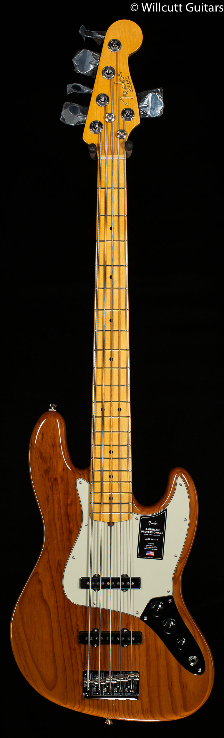 Fender American Professional II Jazz Bass V Roasted Pine Maple 