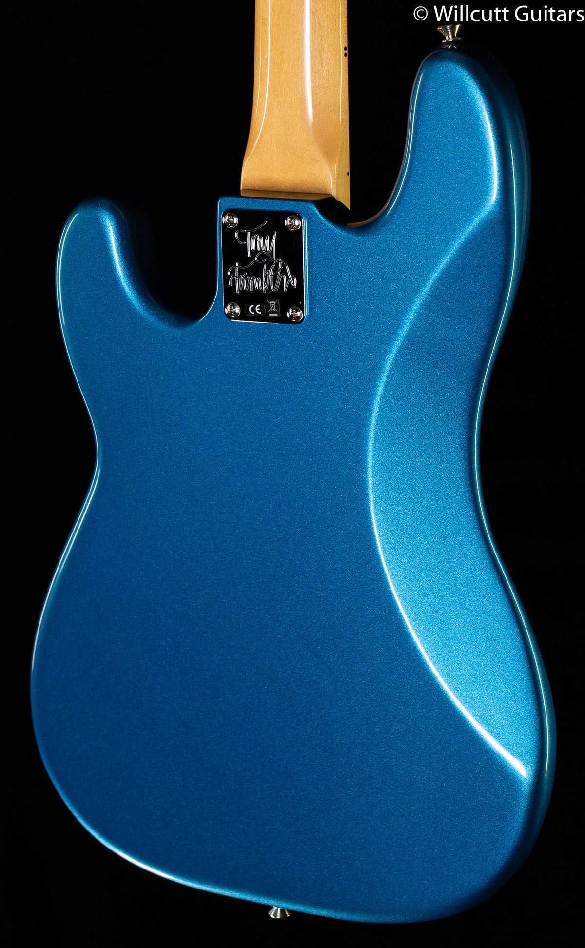 Fender Tony Franklin Fretless Precision Bass Lake Placid Blue Ebony Fingerboard