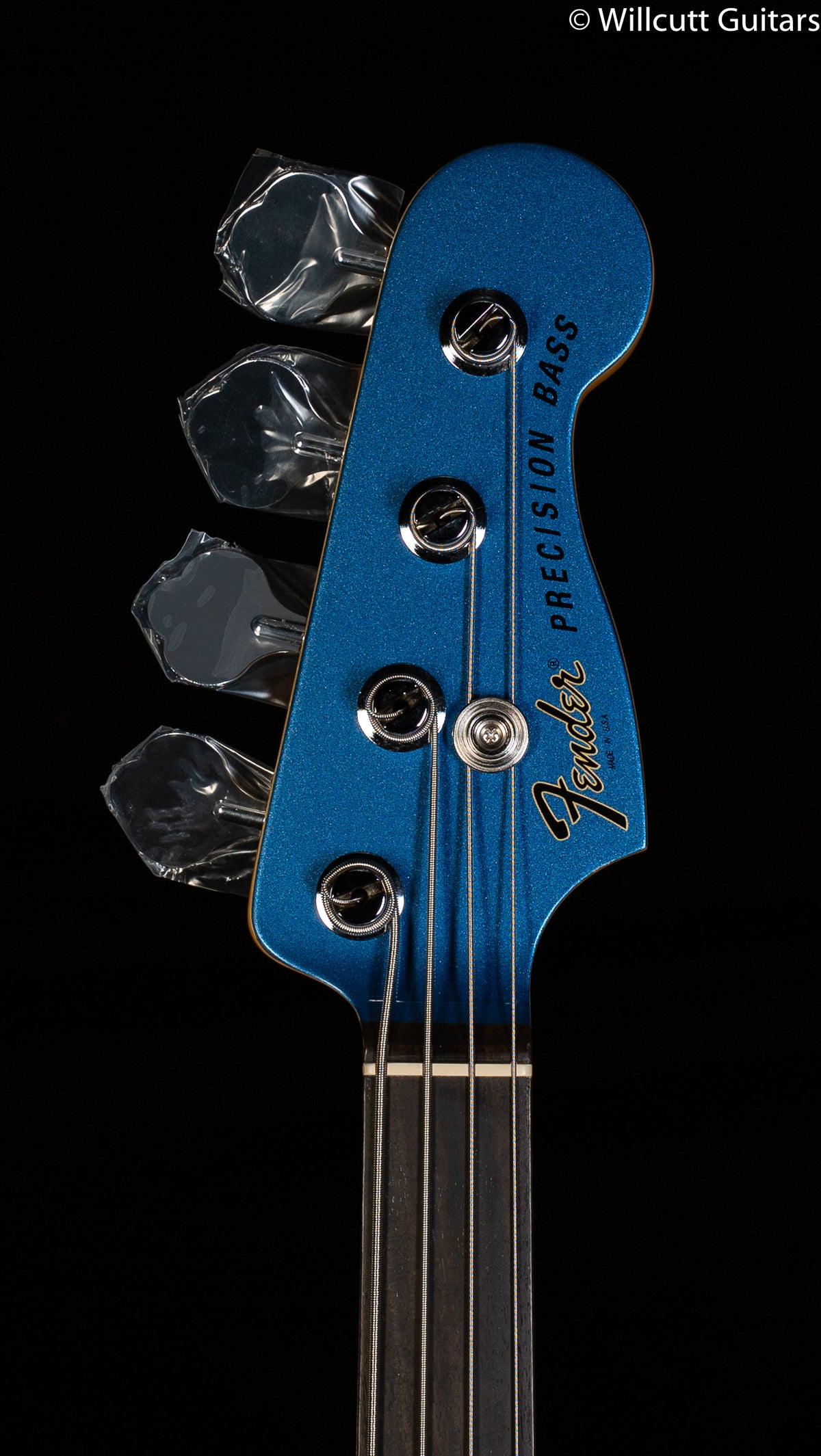 Fender Tony Franklin Fretless Precision Bass Lake Placid Blue Ebony Fingerboard