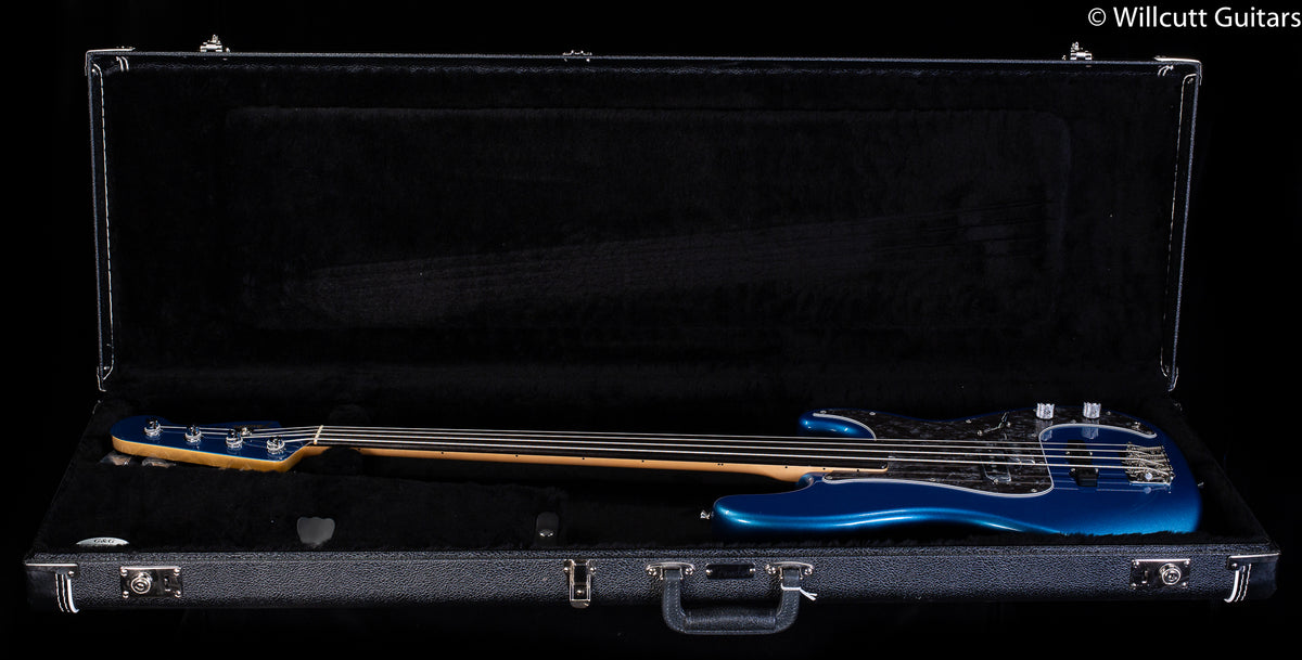 Fender Tony Franklin Fretless Precision Bass Lake Placid Blue Ebony Fingerboard