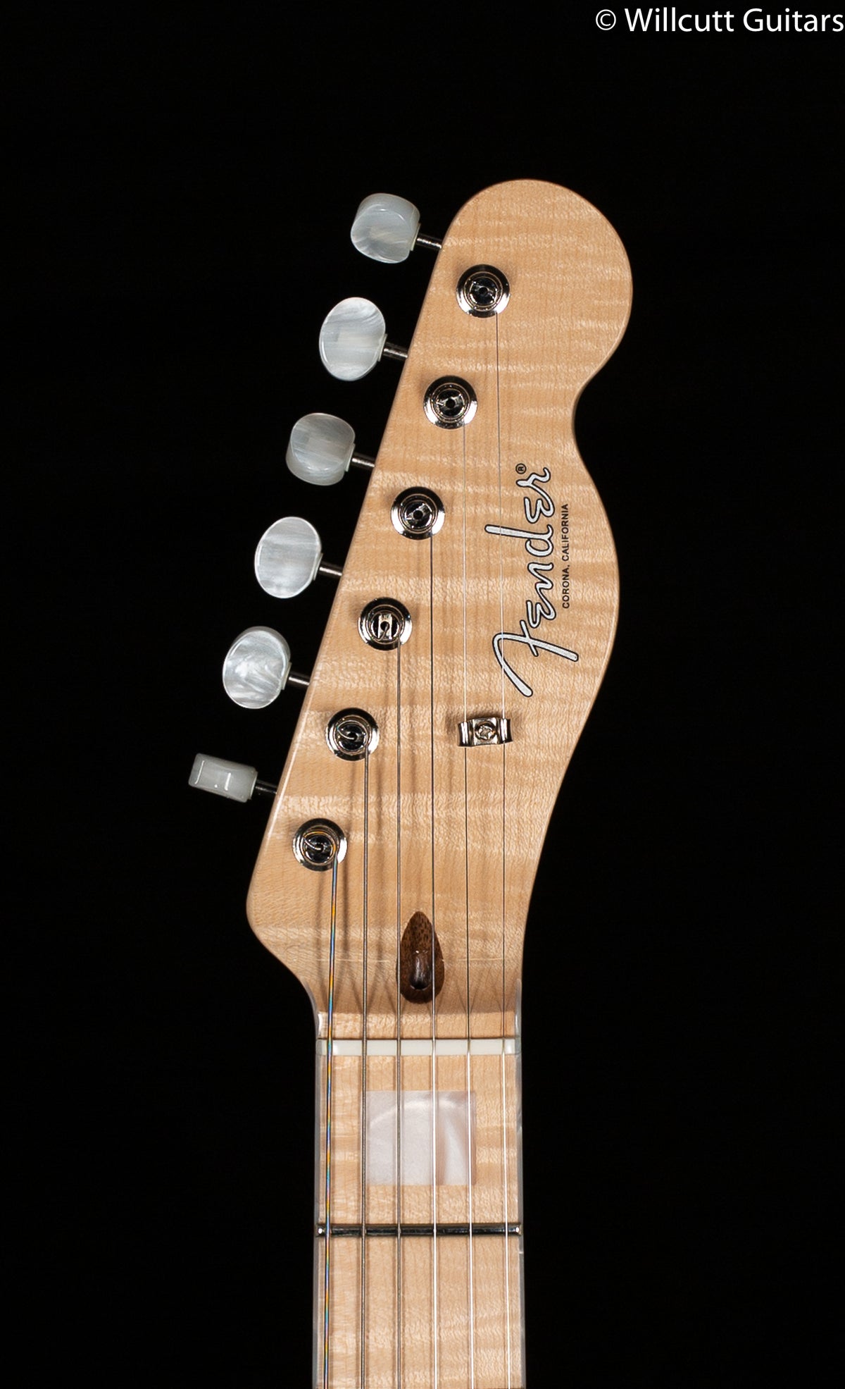 Fender Parallel Universe II Tele Mágico Transparent Daphne Blue Maple Fingerboard