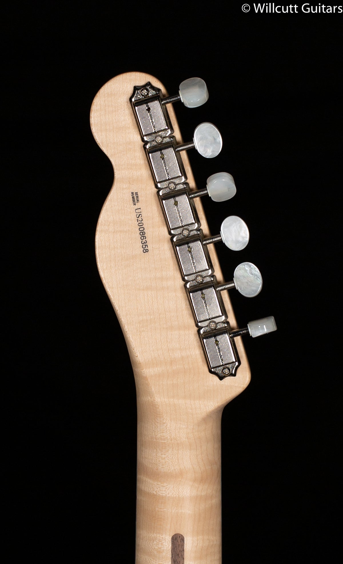 Fender Parallel Universe II Tele Mágico Transparent Daphne Blue Maple Fingerboard