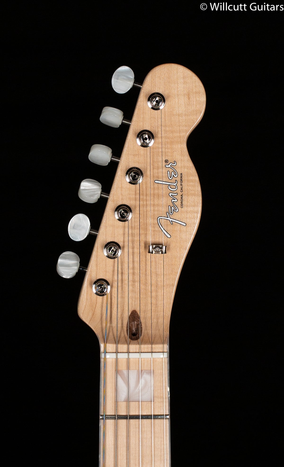 Fender Parallel Universe II Tele Mágico Transparent Daphne Blue Maple Fingerboard