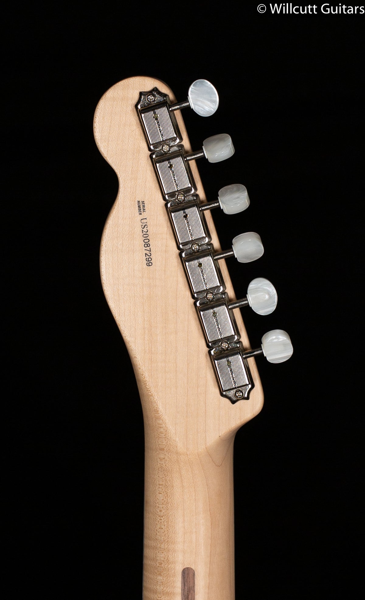 Fender Parallel Universe II Tele Mágico Transparent Daphne Blue Maple Fingerboard