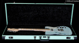 Fender Parallel Universe II Tele Mágico Transparent Daphne Blue Maple Fingerboard