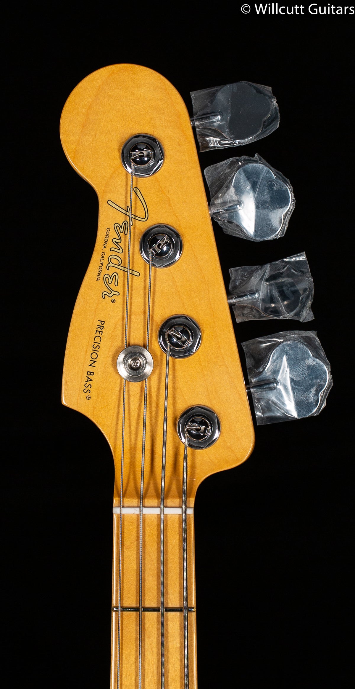 Fender American Professional II Precision Bass Mystic Surf Green Left-Hand Bass Guitar (357)