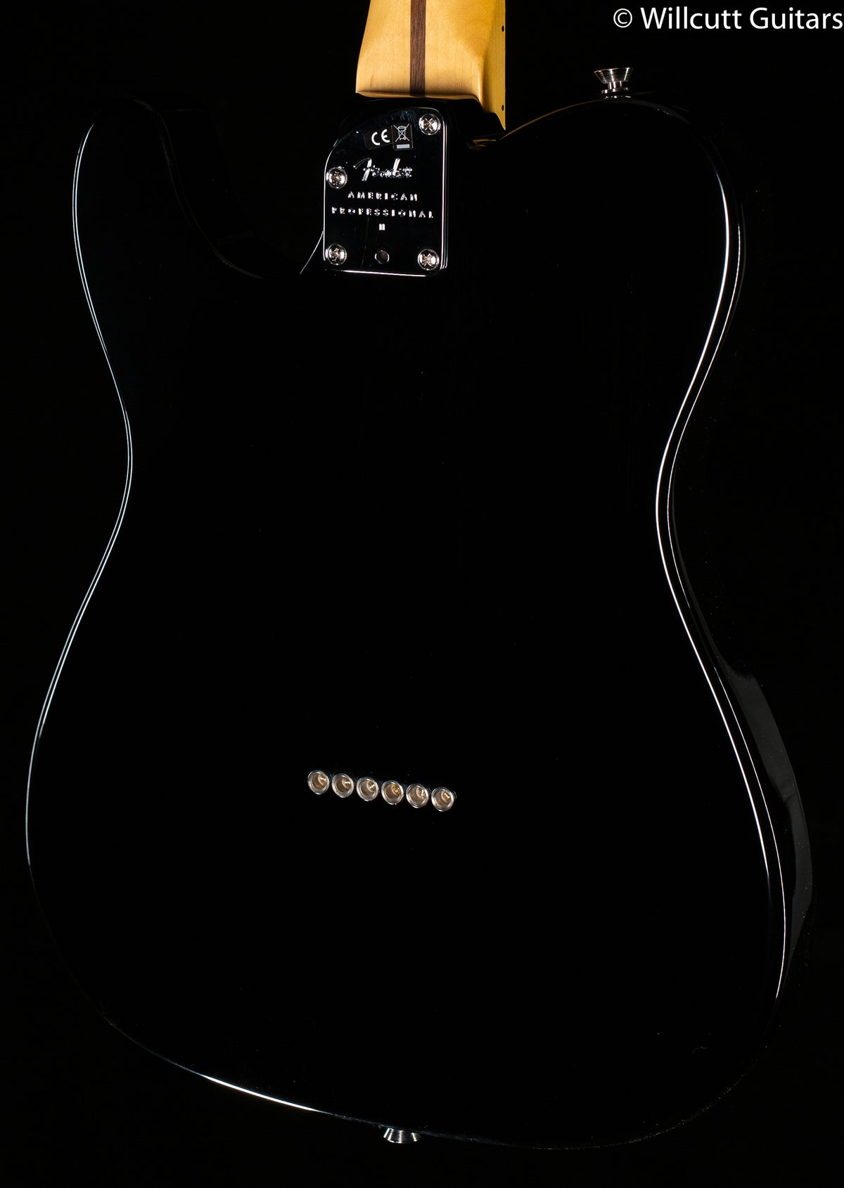 Fender American Professional II Telecaster Black Maple Fingerboard (796)