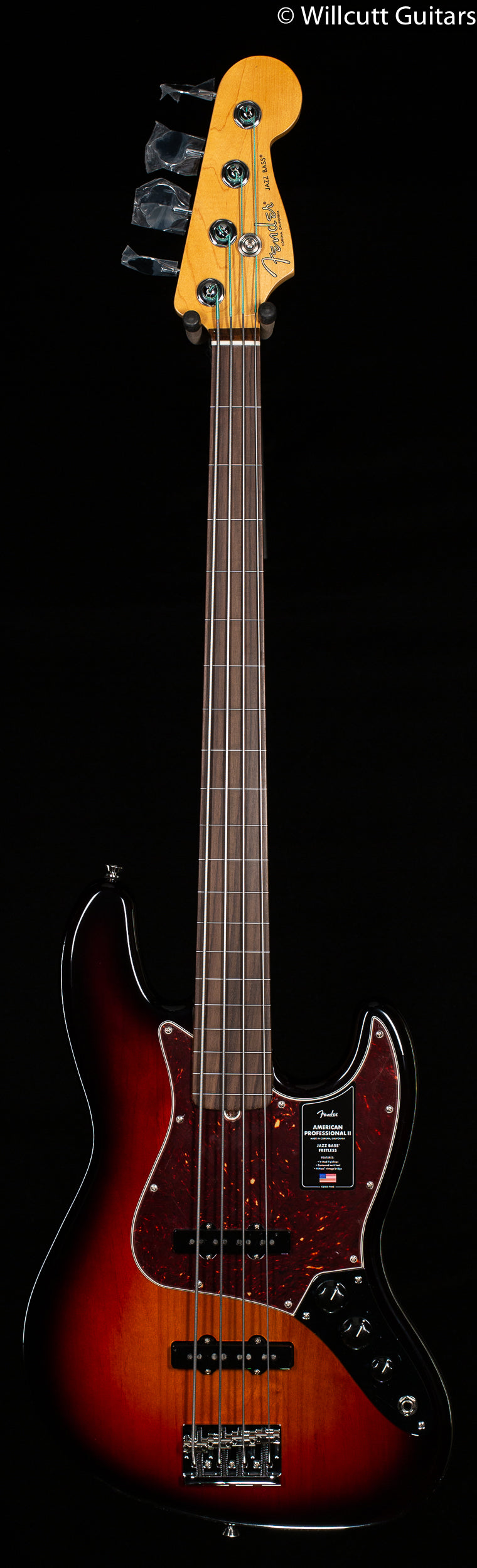 Fender American Professional II Jazz Bass Fretless 3-Color