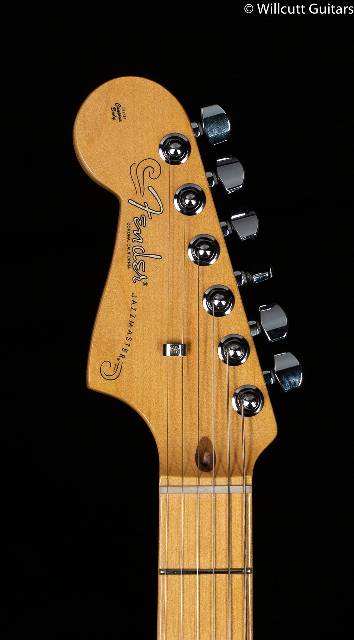 Fender American Professional II Jazzmaster Mystic Surf Green Maple Fingerboard Lefty