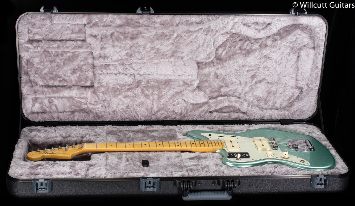 Fender American Professional II Jazzmaster Mystic Surf Green Maple Fingerboard Lefty