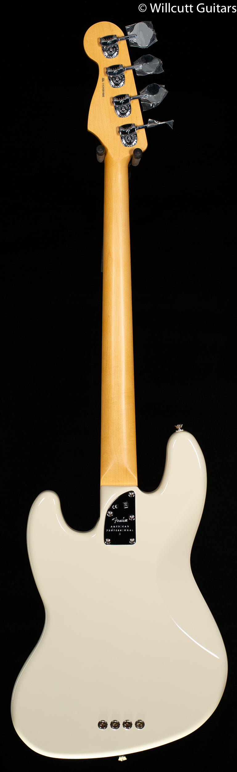 Fender American Professional II Jazz Bass Fretless Olympic White 