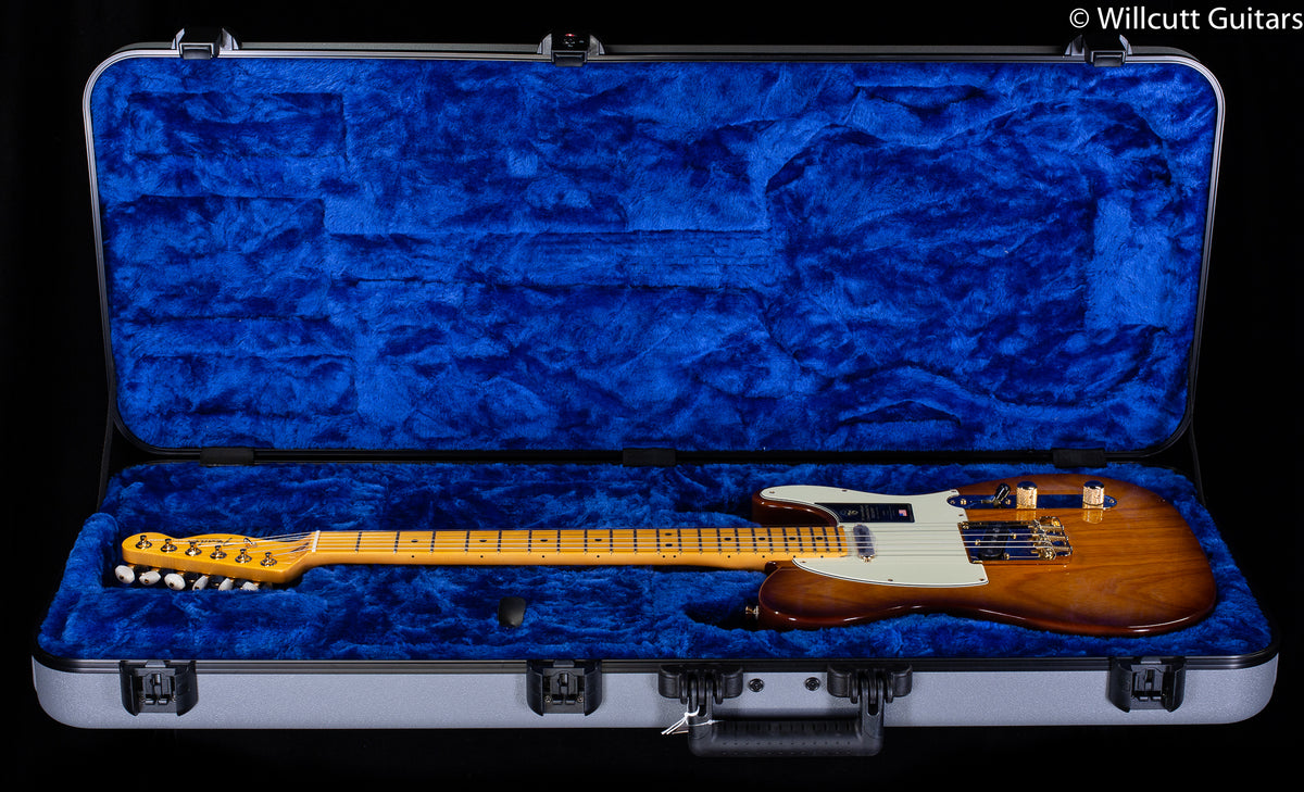 Fender 75th Anniversary Commemorative Telecaster Maple Fingerboard 2-Color Bourbon Burst DEMO