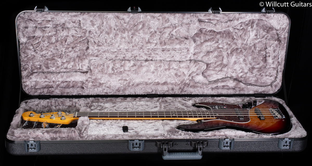 Fender American Professional II Jazz Bass V 3-Color Sunburst Rosewood Fingerboard