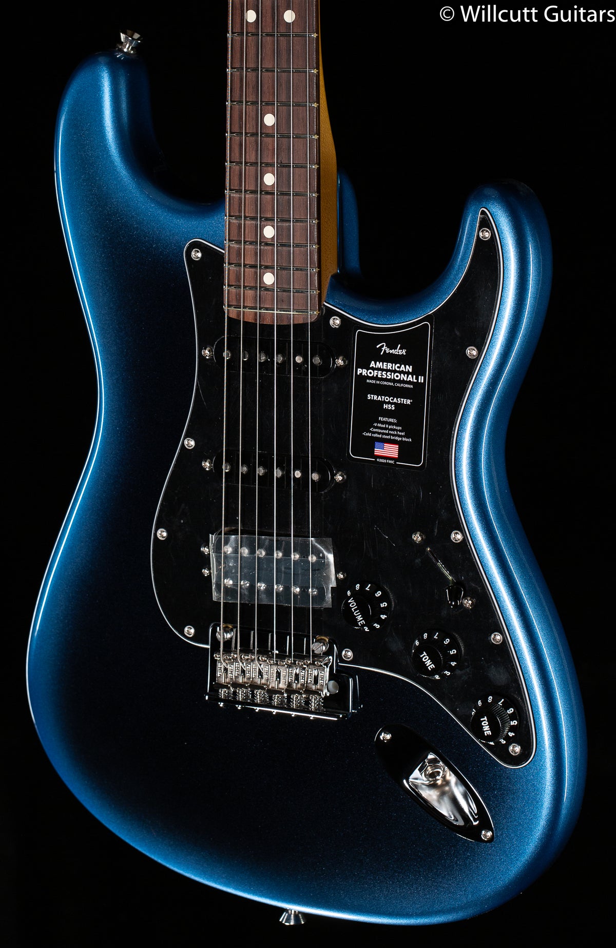 Fender American Professional II Stratocaster HSS Dark Night Rosewood Fingerboard