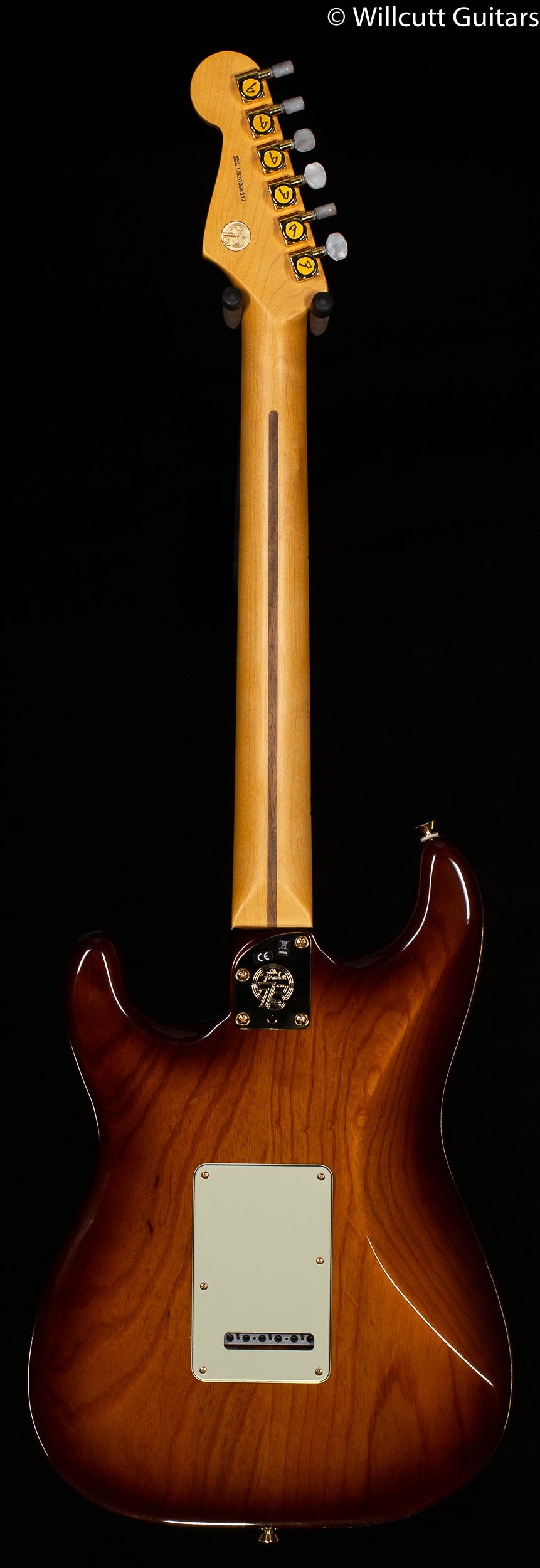 Fender 75th Anniversary Commemorative Stratocaster Maple Fingerboard 2-Color Bourbon Burst