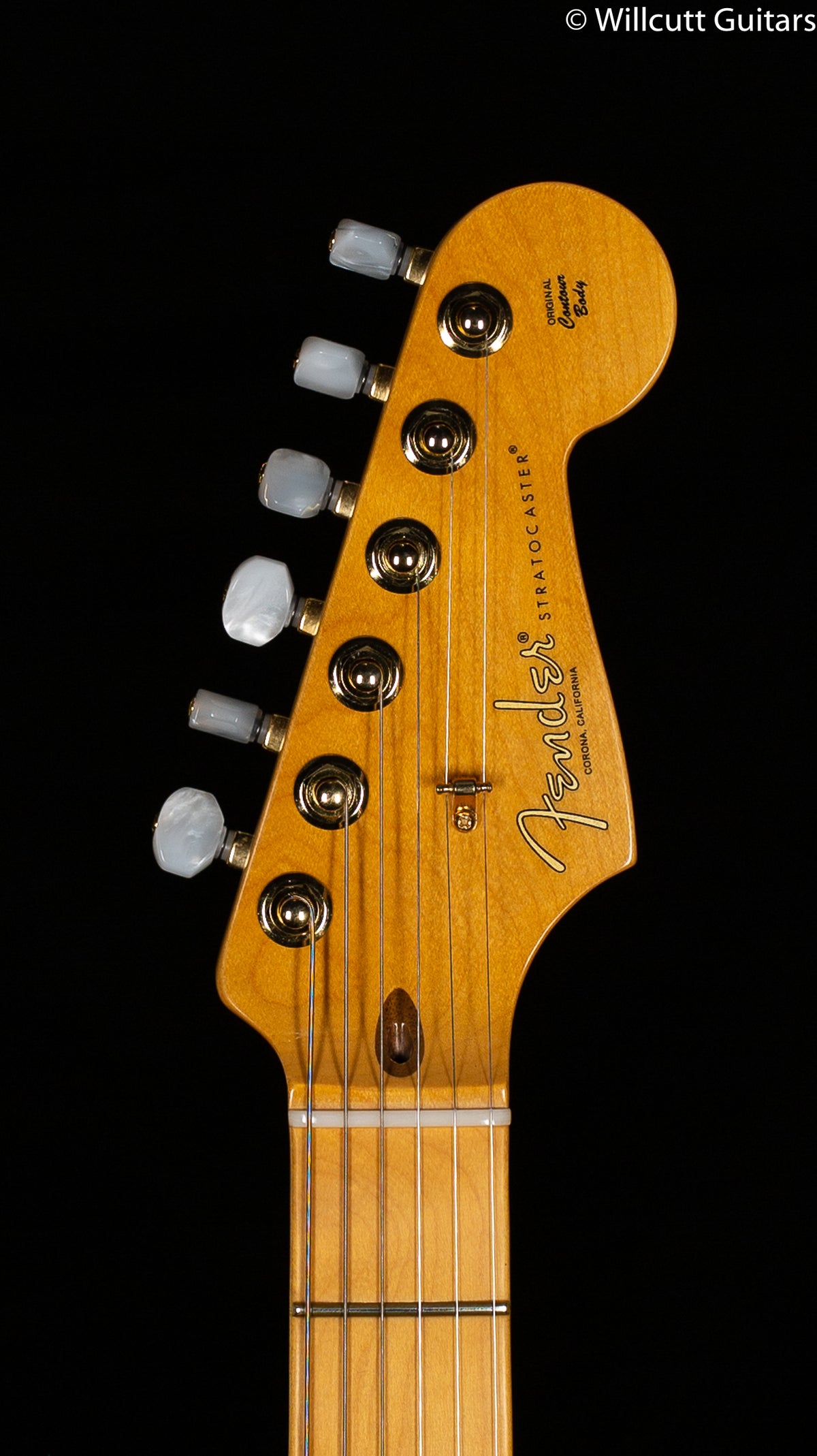 Fender 75th Anniversary Commemorative Stratocaster Maple Fingerboard 2-Color Bourbon Burst
