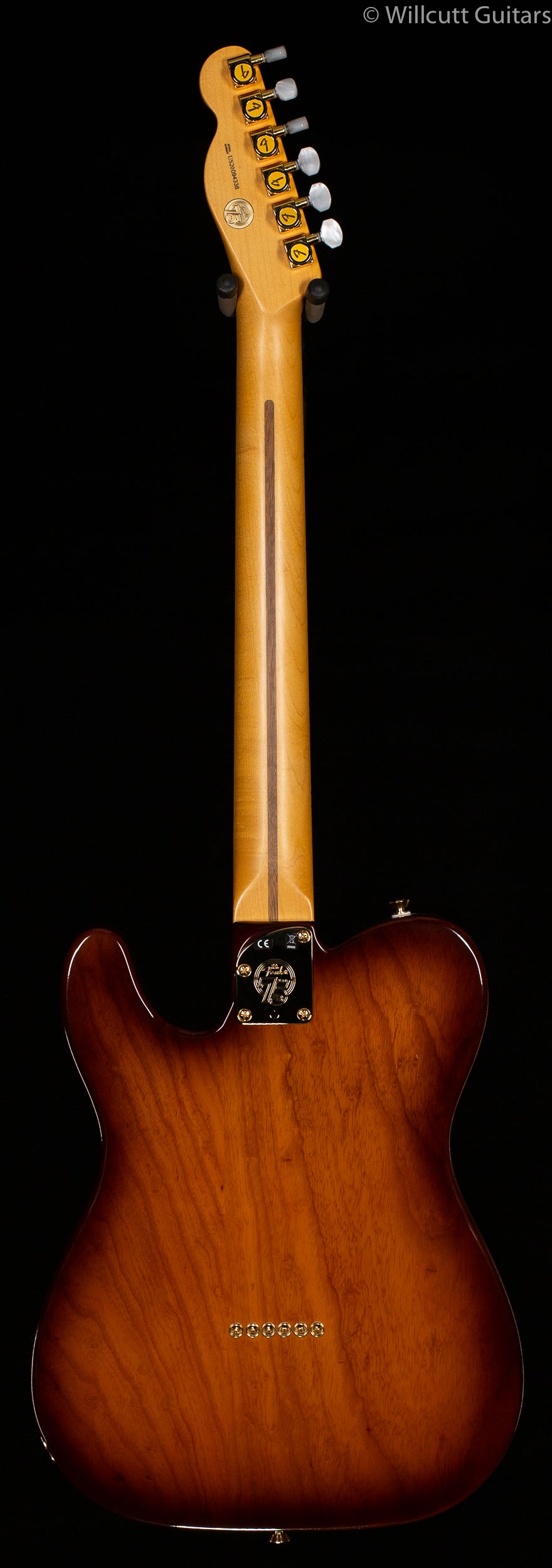 Fender 75th Anniversary Commemorative Telecaster Maple Fingerboard 2-Color Bourbon Burst