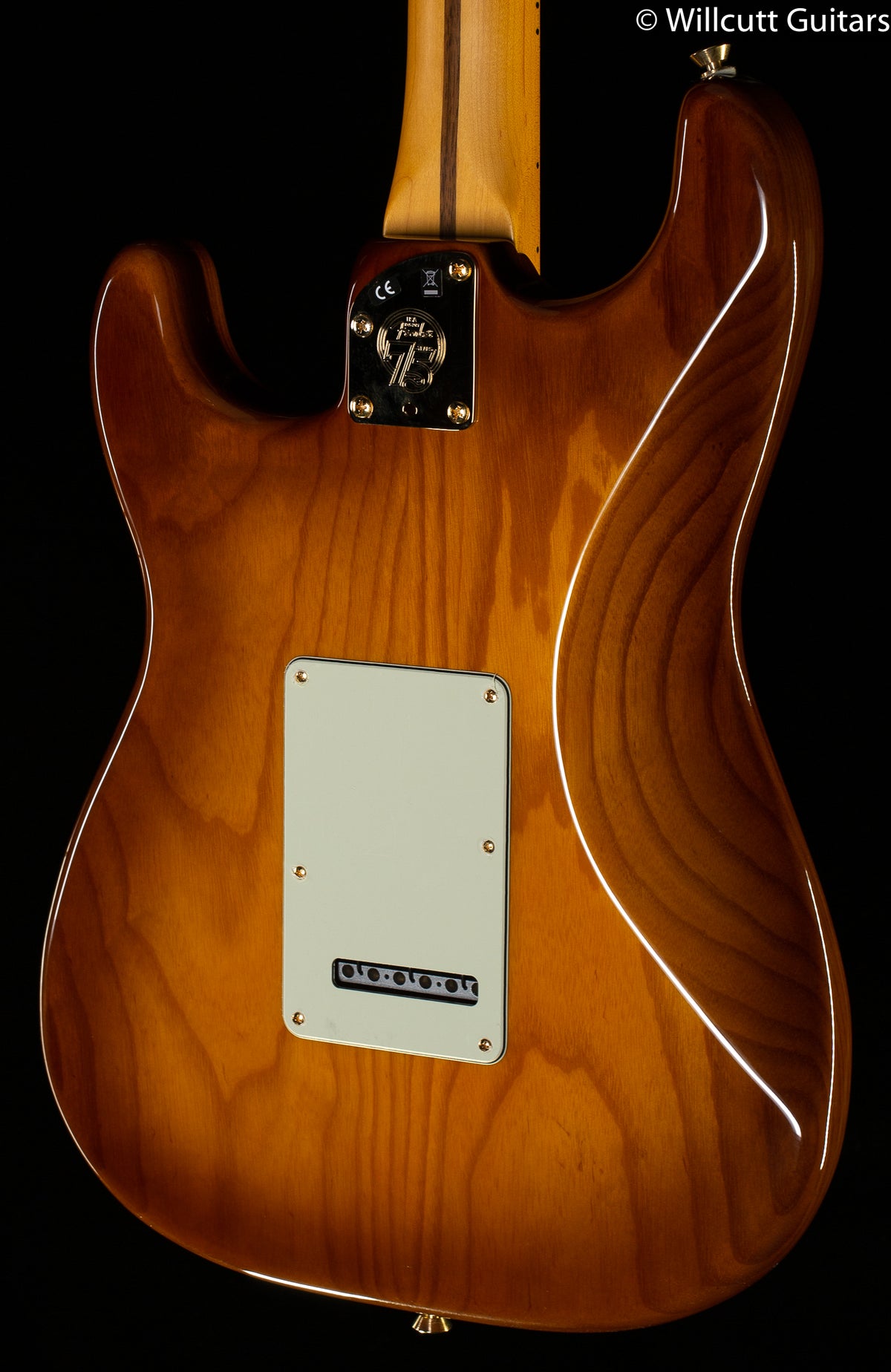 Fender 75th Anniversary Commemorative Stratocaster Maple Fingerboard 2-Color Bourbon Burst