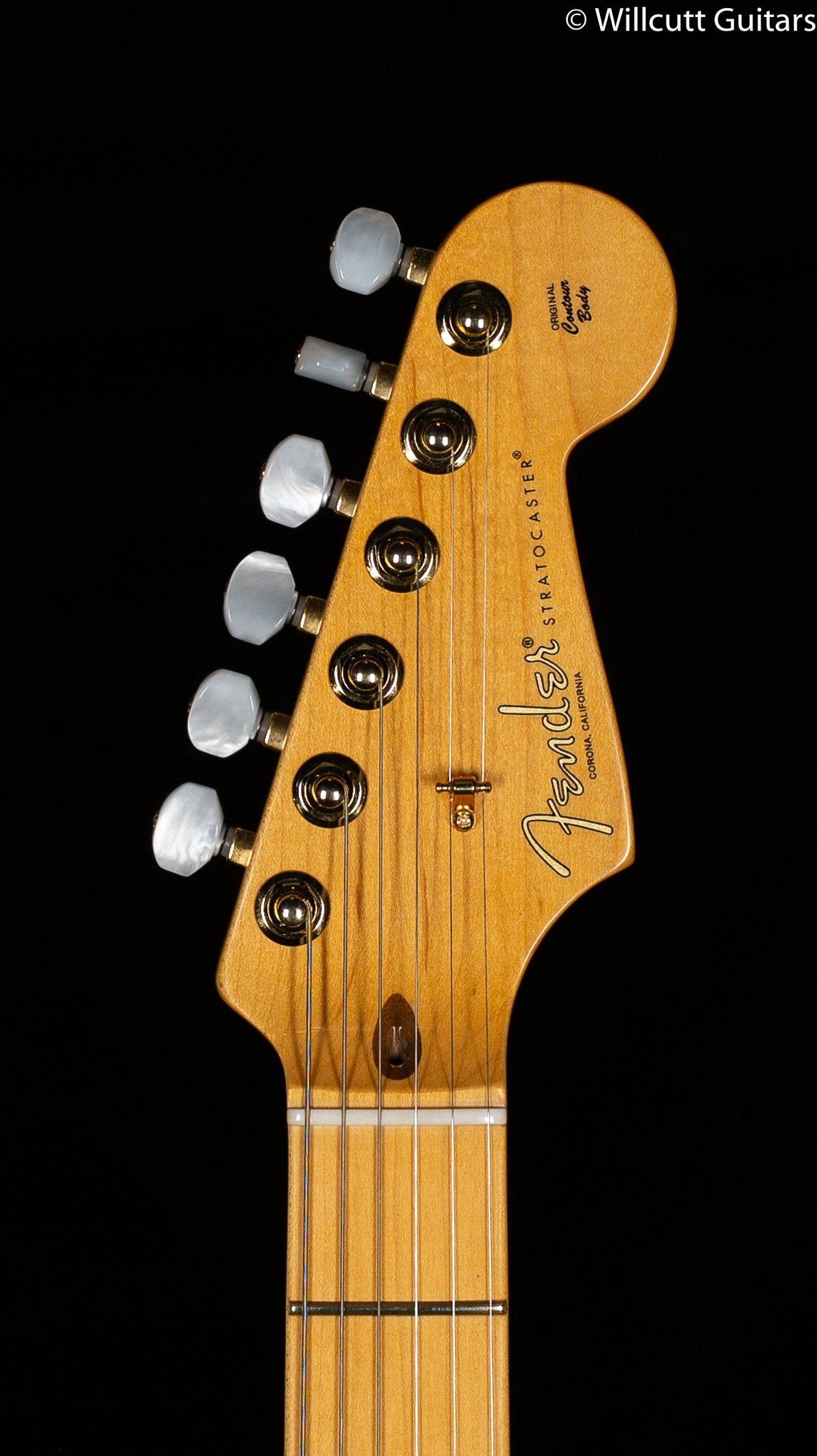 Fender 75th Anniversary Commemorative Stratocaster Maple Fingerboard 2-Color Bourbon Burst