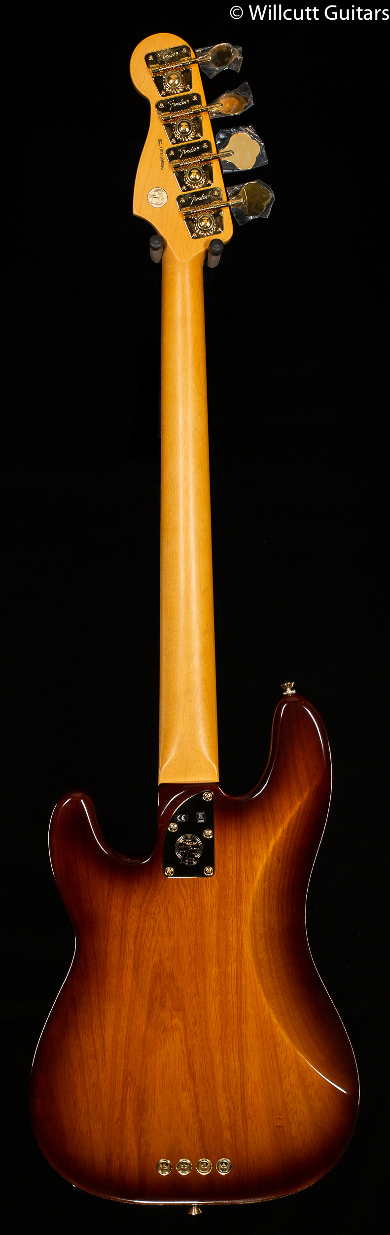 Fender 75th Anniversary Commemorative Precision Bass Maple Fingerboard 2-Color Bourbon Burst Bass Guitar