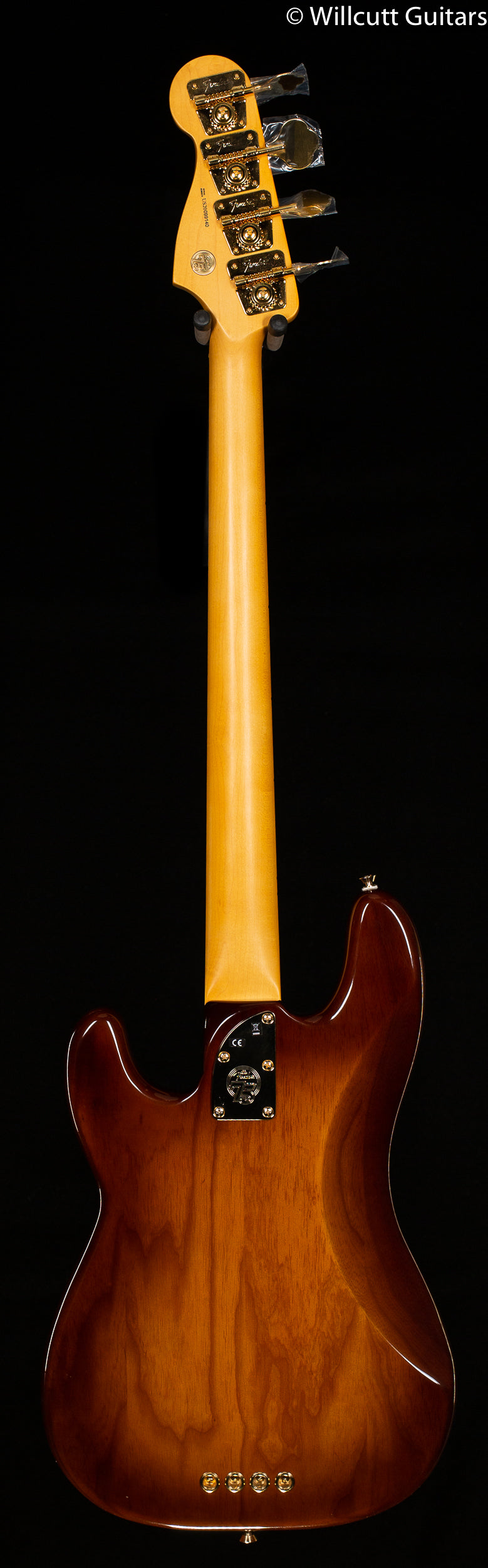 Fender 75th Anniversary Commemorative Precision Bass Maple Fingerboard 2-Color Bourbon Burst Bass Guitar