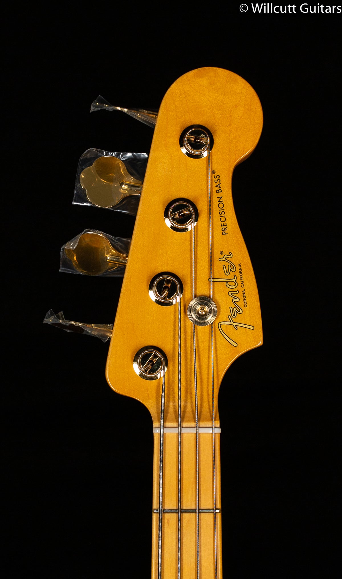 Fender 75th Anniversary Commemorative Precision Bass Maple Fingerboard 2-Color Bourbon Burst Bass Guitar