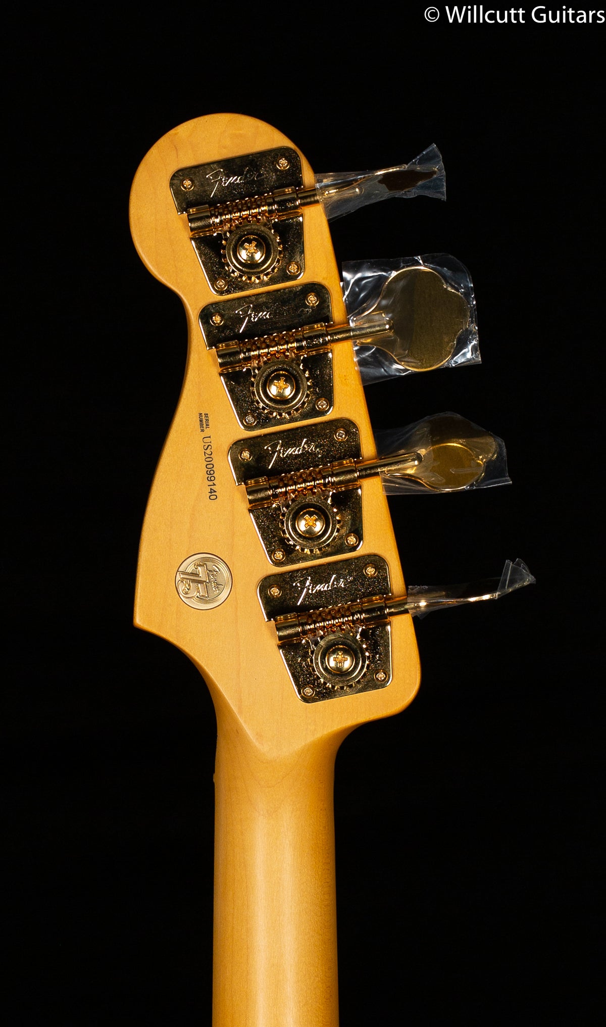 Fender 75th Anniversary Commemorative Precision Bass Maple Fingerboard 2-Color Bourbon Burst Bass Guitar